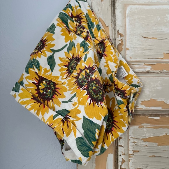 American Apparel Sunflower High Waisted Shorts | W 28 - Picture 7 of 7